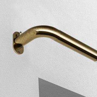 Speedy 25-28mm 170-300cm Room Darkening Pole set Antique Brass