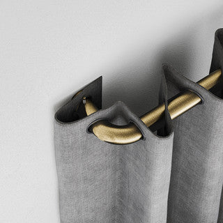 Speedy 25-28mm 170-300cm Room Darkening Pole set Antique Brass