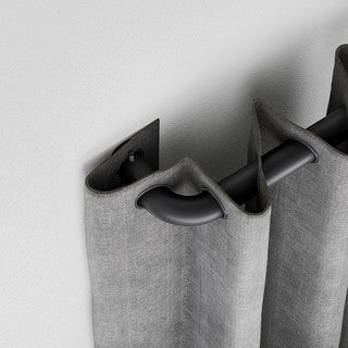 Speedy 25-28mm 170-300cm Room Darkening Pole set  Black