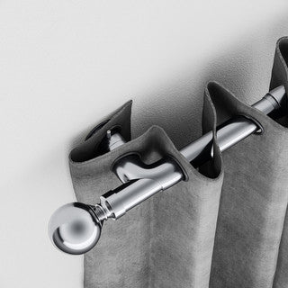 Speedy 28mm Room Darkening Brackets - pair- Satin Silver