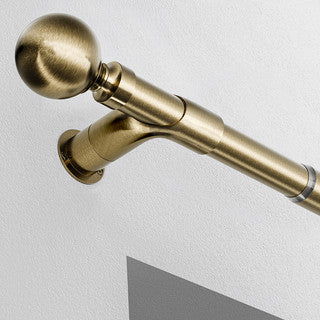 Speedy 28mm Room Darkening Brackets - pair - Antique Brass