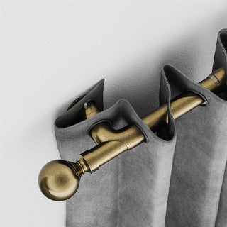 Speedy 28mm Room Darkening Brackets - pair - Antique Brass