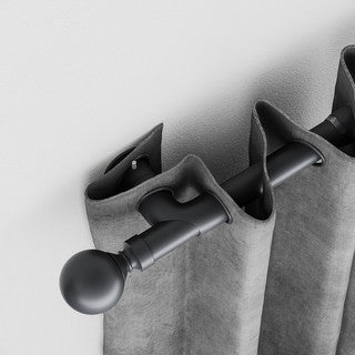 Speedy 28mm Room Darkening Brackets - pair - Matt Black