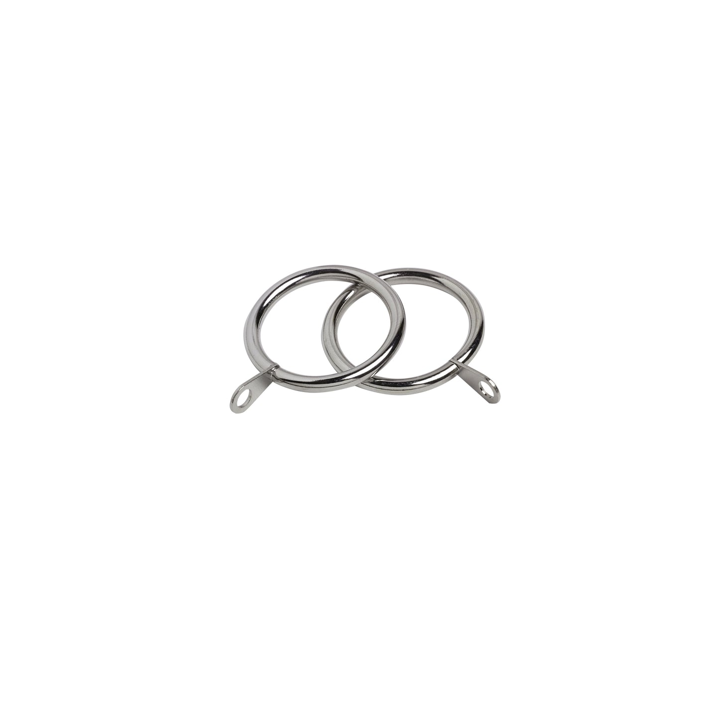 Speedy Pristine metal rings for 25/28 dia pole Chrome