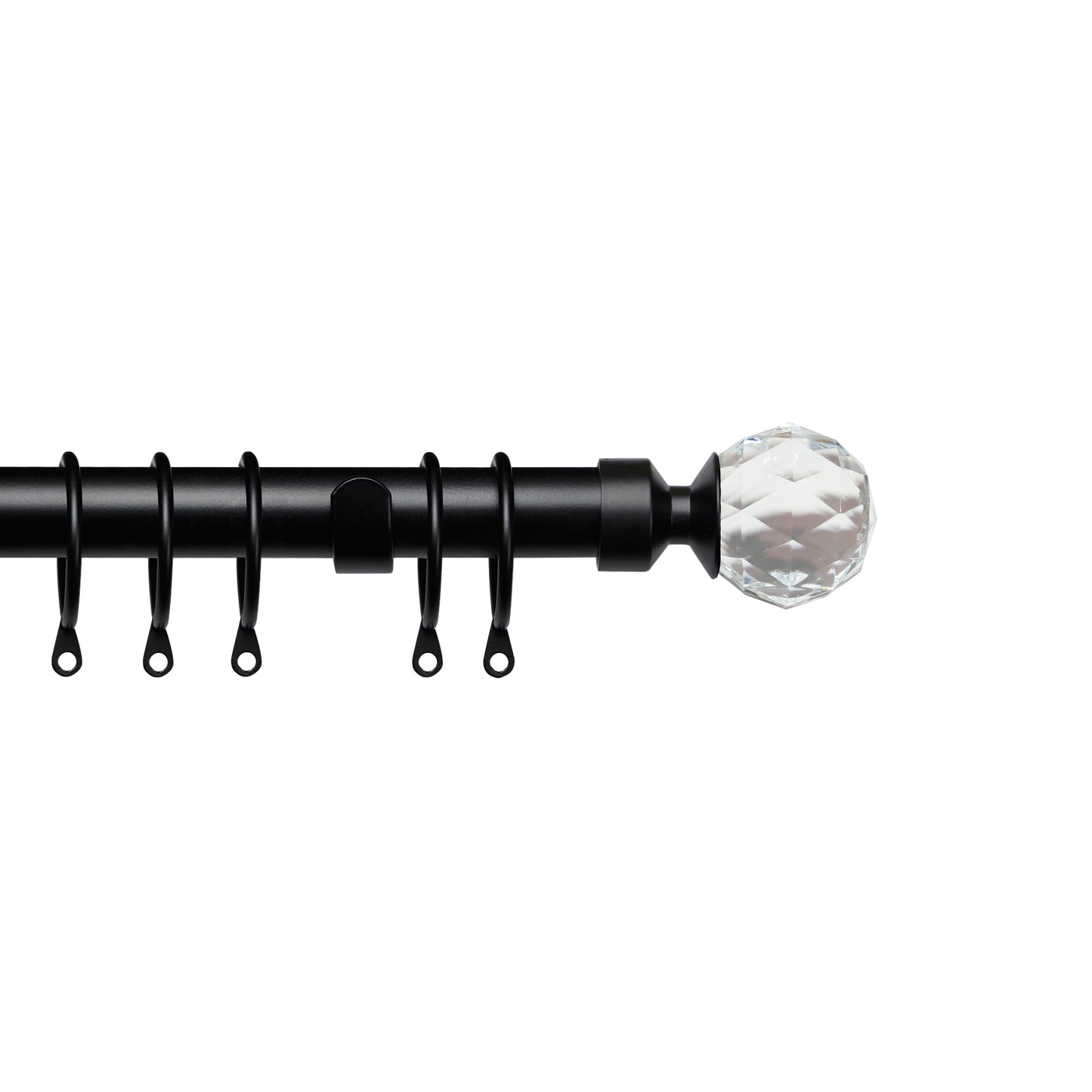 Speedy 25-28mm 170-300cm Pristine Crystal Pole set Matt Black