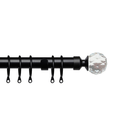 Speedy 25-28mm 170-300cm Pristine Crystal Pole set Matt Black