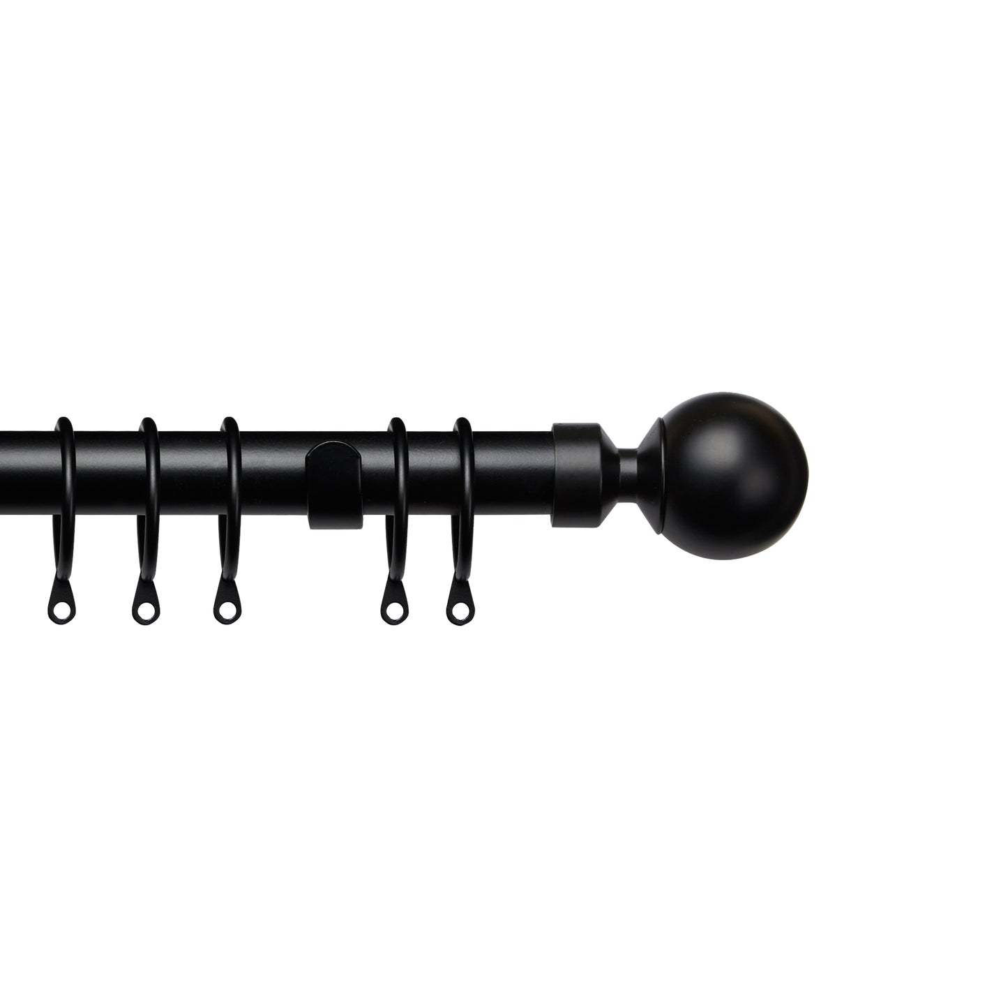 Speedy 25-28mm 120-210cm Pristine Ball Pole set Matt Black