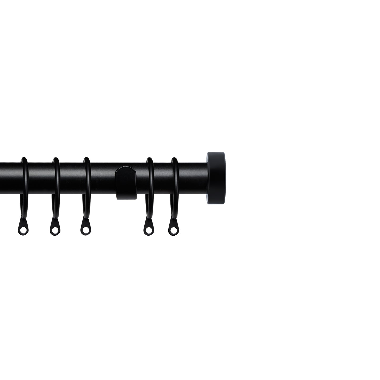 Speedy 25-28mm 120-210cm Pristine Stud Pole set Matt Black