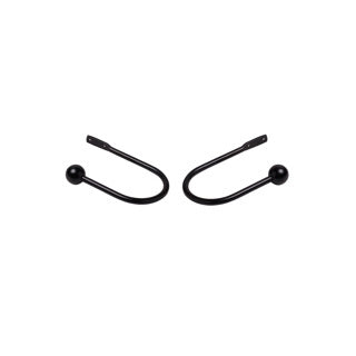 Speedy Ball Holdbacks Pk of 2 - Matt Black