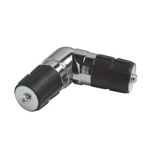 Speedy 35mm Elbow Joiner - Chrome