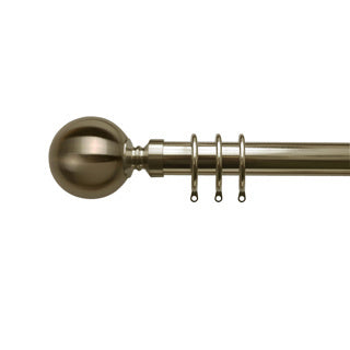 Speedy 35mm 300cm Ball Pole set Antique Brass