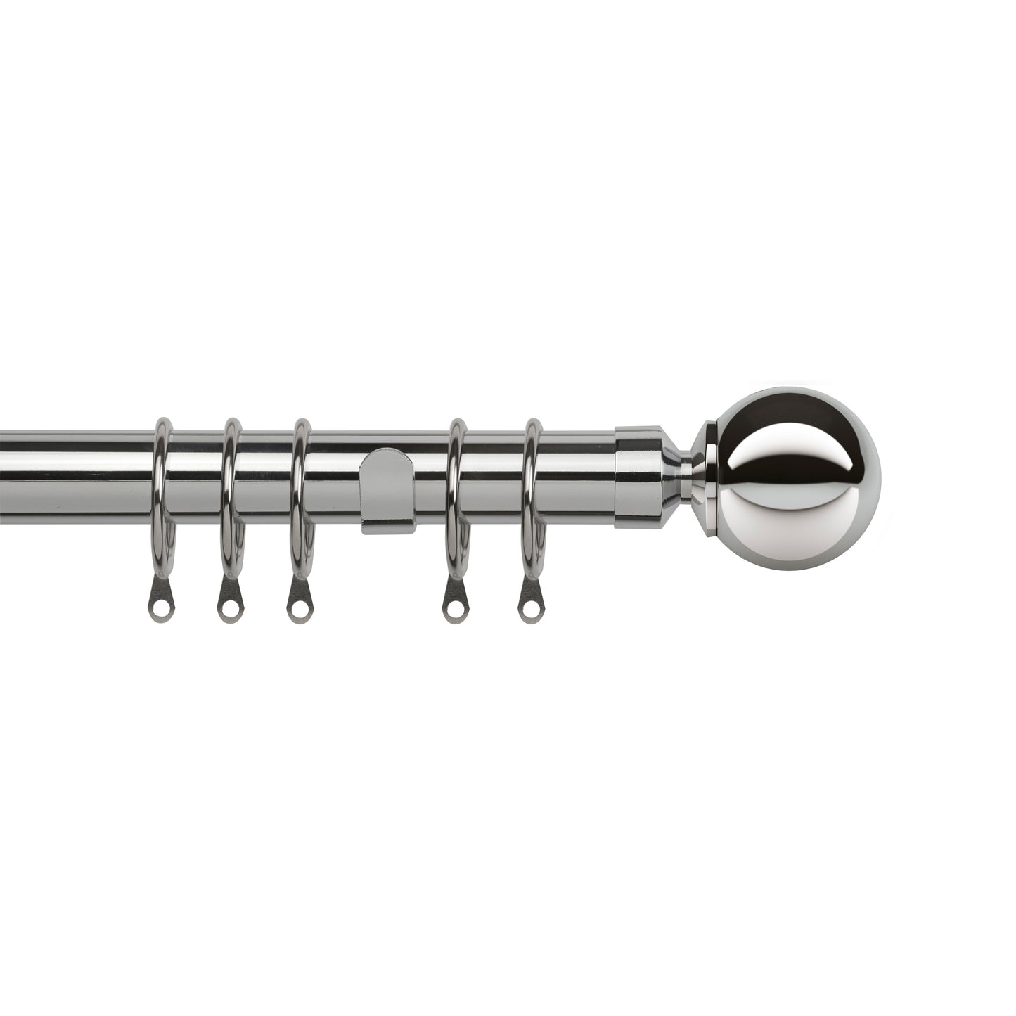 Speedy 25-28mm 120-210cm Pristine Ball Pole set Chrome