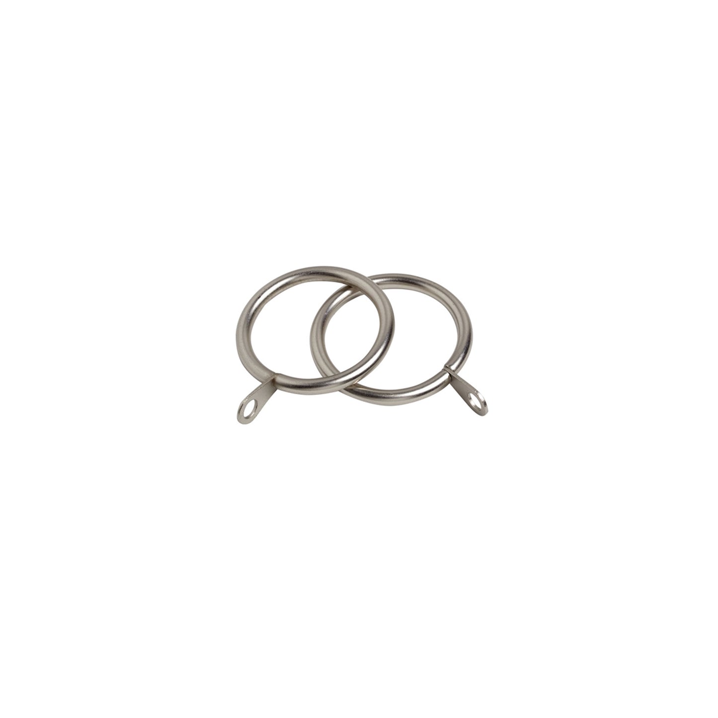 Speedy Finesse metal rings for 22/25 dia pole Satin Silver
