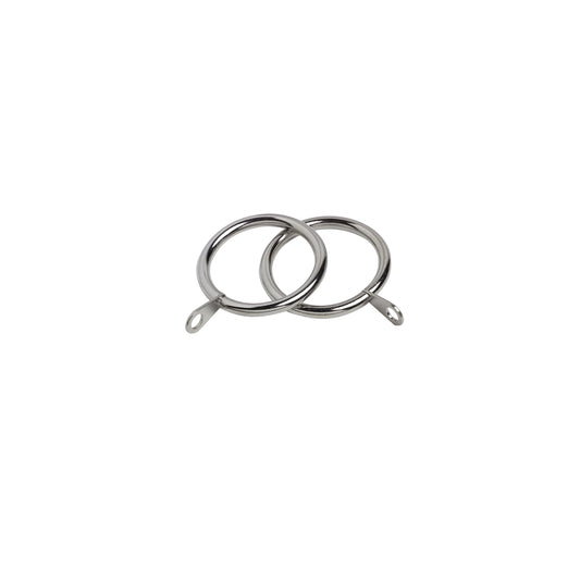 Speedy Finesse metal rings for 22/25 dia pole Chrome