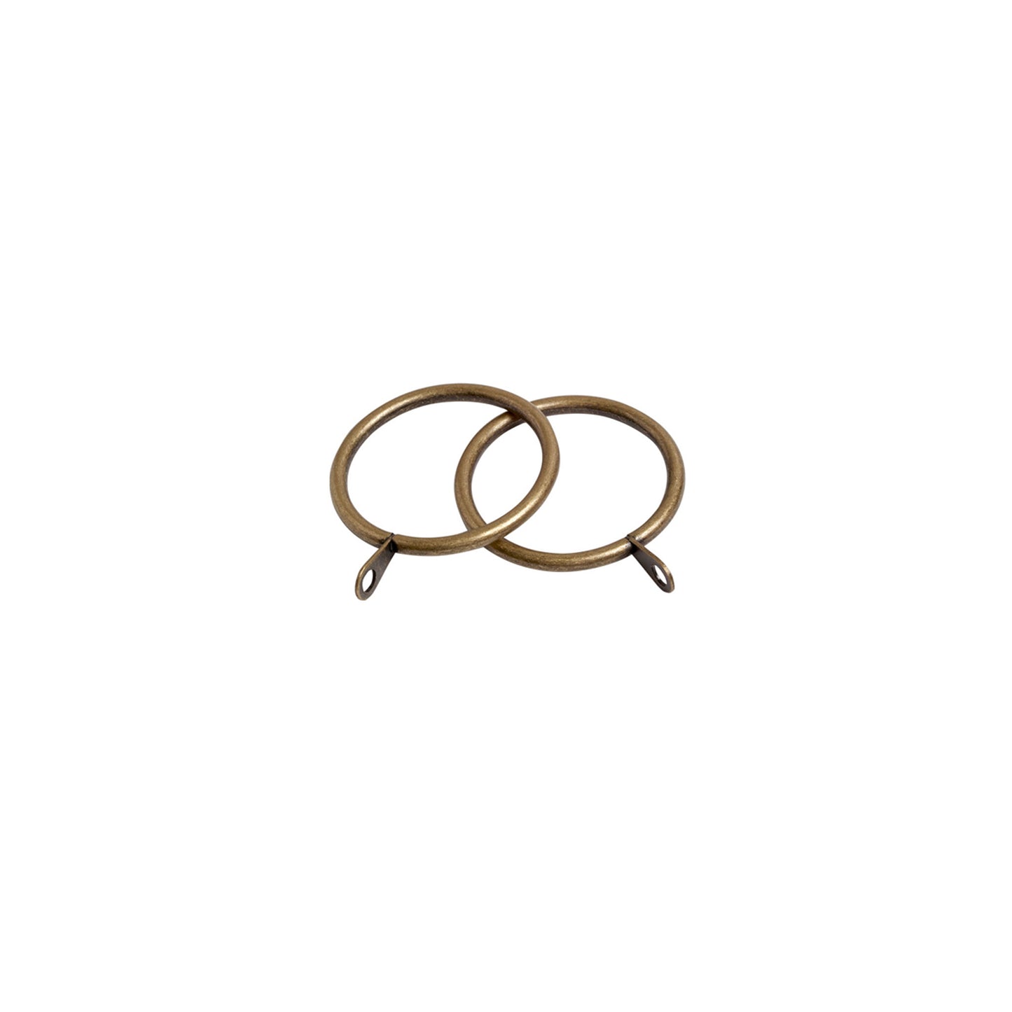 Speedy Finesse metal rings for 22/25 dia pole Antique Brass