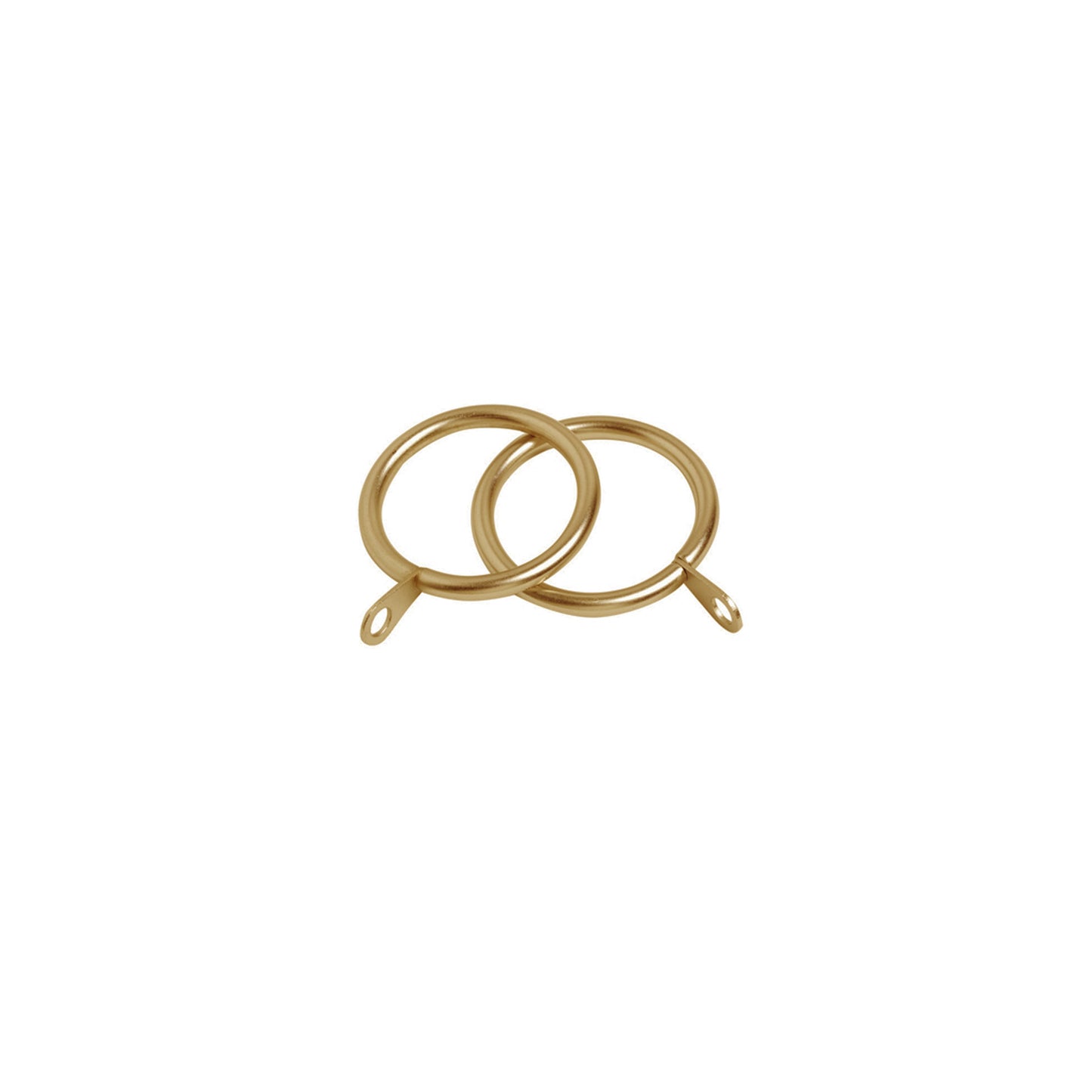 Speedy Unlined Metal rings for 16/19 dia pole Gold Pack of 8