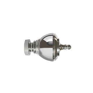 Speedy 35mm Vienna Finials - Pair - Chrome