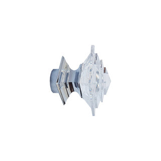 Speedy 35mm Luxe Aztec Finials - Pair - Chrome