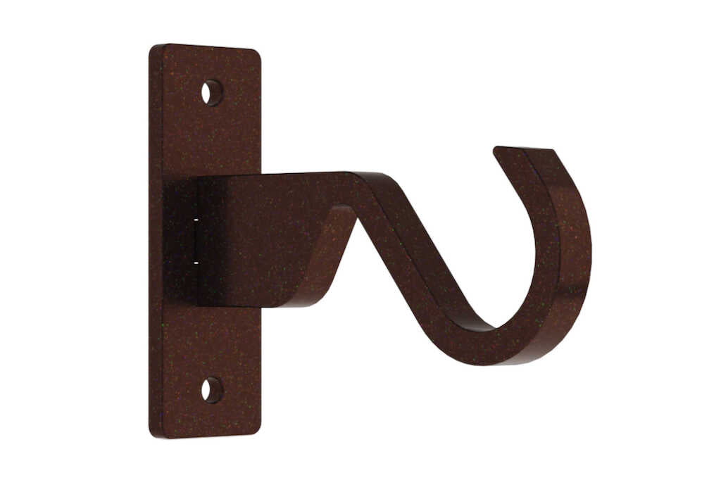 25mm Arc Bronze Side Bracket - single