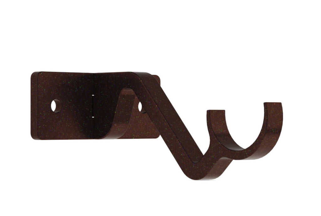 25mm Arc Bronze Passing Bracket - single