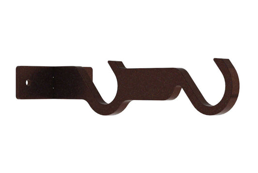 25mm Arc Bronze Double Mid Bracket - single