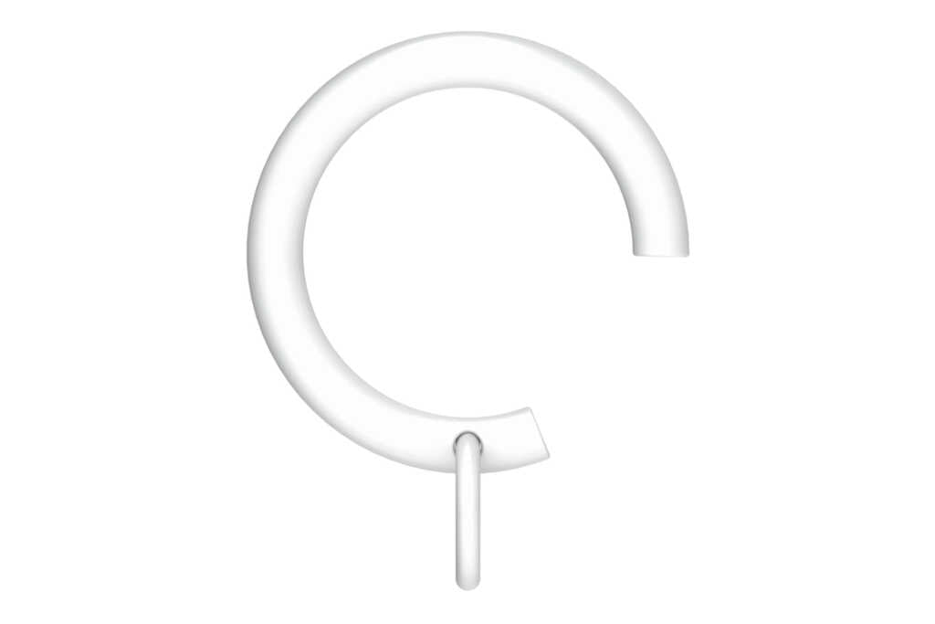 Arc China White Passing Rings for 25mm dia pole - pack of 4