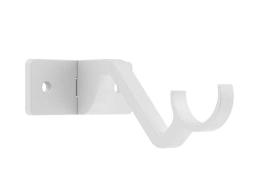 25mm Arc China White Passing Bracket - single
