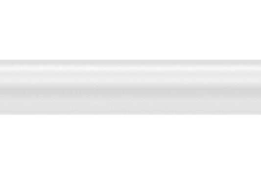 25mm Arc China White Curtain Pole only 300cm