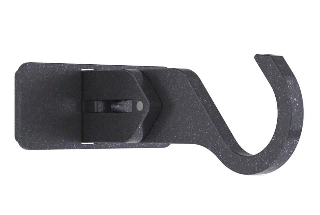 25mm Arc Gunmetal Extendable Mid/Ceiling Bracket - single