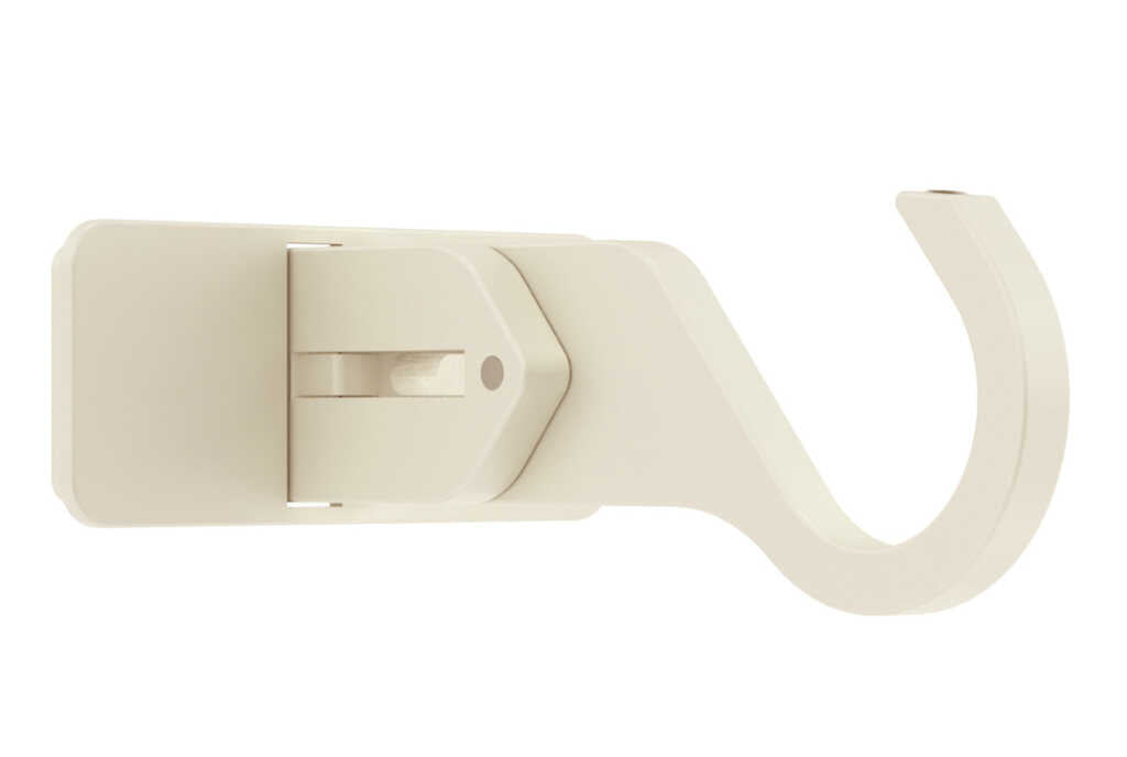 25mm Arc Linen Extendable Mid/Ceiling Bracket - single
