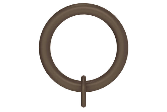 Arc Mocha Rings for 25mm dia pole - pack of 4