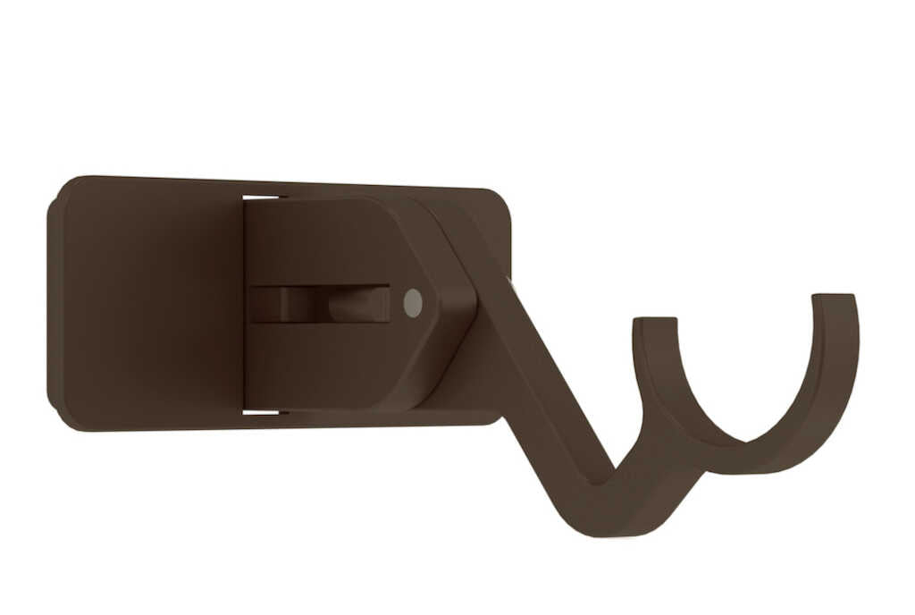 25mm Arc Mocha Extendable Passing Bracket - single