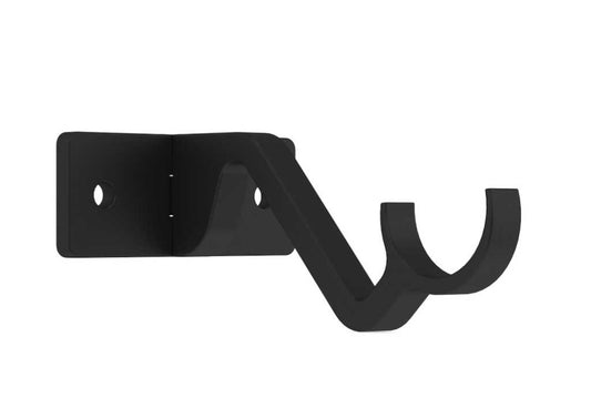 25mm Arc Soft Black Passing Bracket - single