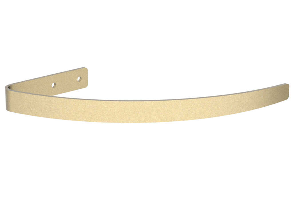 Arc Soft Brass Standard Holdback - single