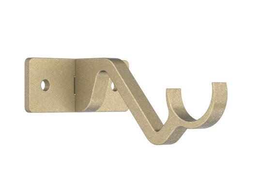 25mm Arc Soft Brass Passing Bracket - single