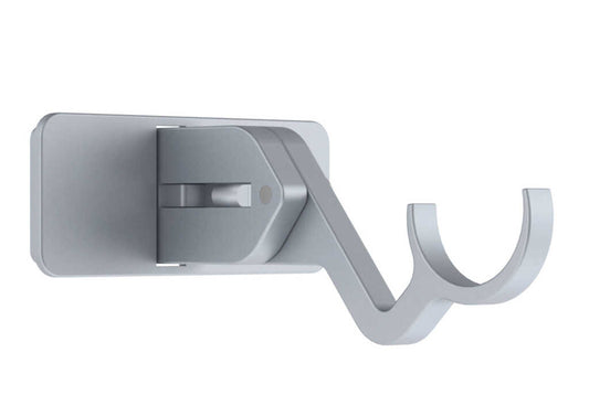 25mm Arc Warm Grey Extendable Passing Bracket - single