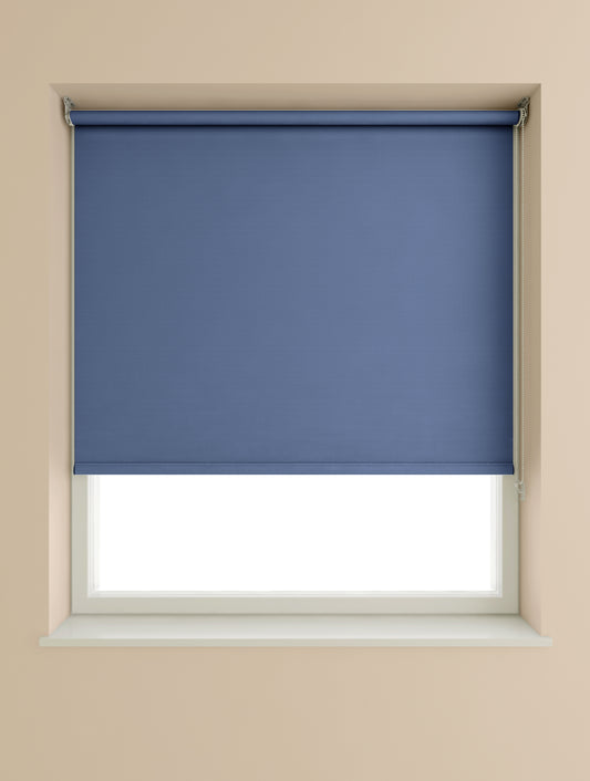 Speedy Blackout Roller Blind 180cm W x 175cm D Navy