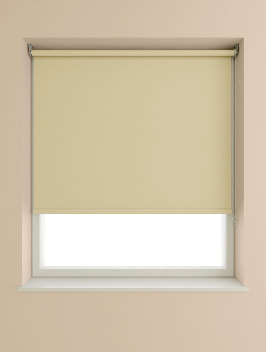 Speedy Blackout Roller Blind 180cm W x 175cm D Taupe