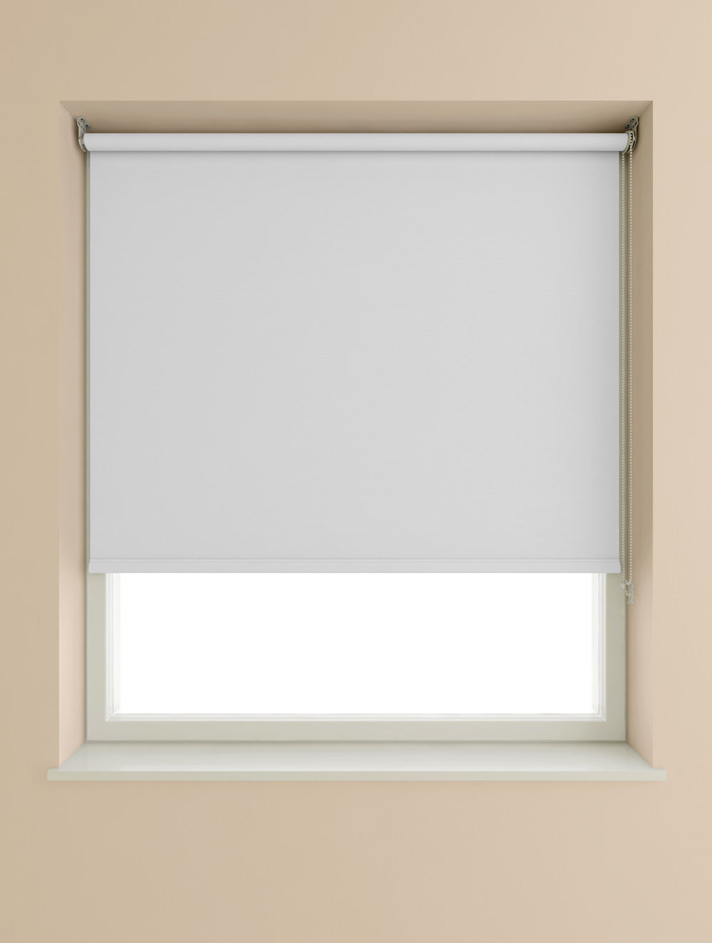 Speedy Blackout Roller Blind 60cm W x 175cm D White