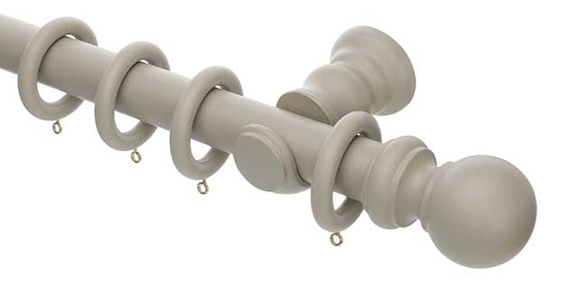 Honister 35mm Café Latte Wood Pole Set 300cm