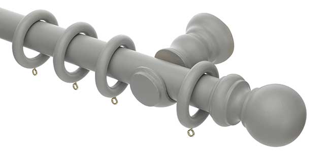 Honister 50mm Truffle Wood Pole Set 300cm