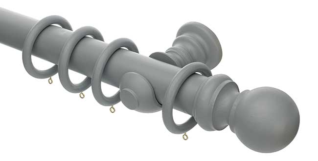 Honister 50mm Pale Slate Wood Pole Set 360cm