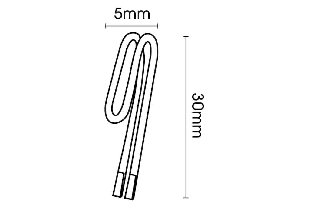 Steel/Zinc Pinch Pleat Curtain Hooks Pack of 20