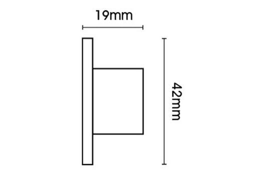 Artisan 12mm Classic Wrought Iron Recess Bracket