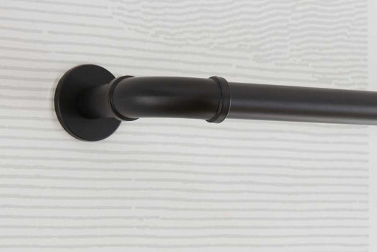 28mm Neo French Pole Matt Black 200cm