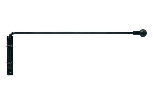 Artisan 12mm Classic Wrought Iron Portiere Rod 50cm Mini Cannon