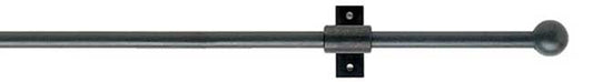 Artisan 12mm Classic Wrought Iron 300cm Curtain Pole Mini Cannon