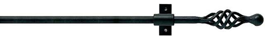 Artisan 12mm Classic Wrought Iron 300cm Curtain Pole Mini Cage