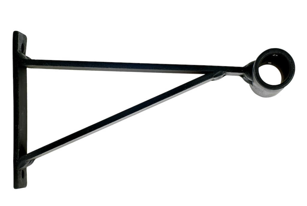 Artisan 16mm Classic Wrought Iron Extended Bracket