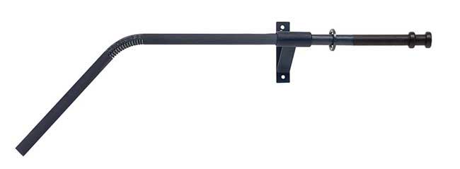 Artisan 16mm Classic Wrought Iron 300cm Black BAY Curtain Pole Stopper